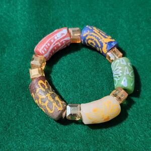 West African Ghanaian Handmade Custom Colorful Bracelet